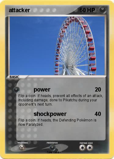 Pokemon attacker