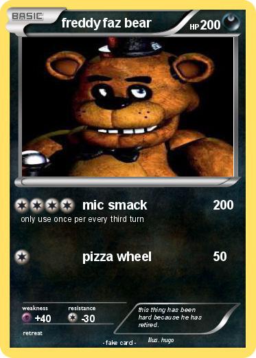Pokemon freddy faz bear