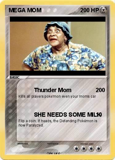 Pokemon MEGA MOM