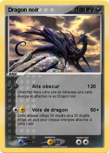 Pokemon Dragon noir 