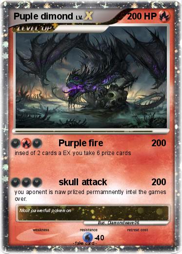 Pokemon Puple dimond