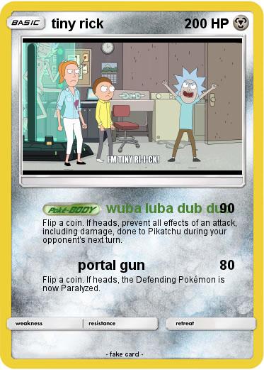 Pokemon tiny rick