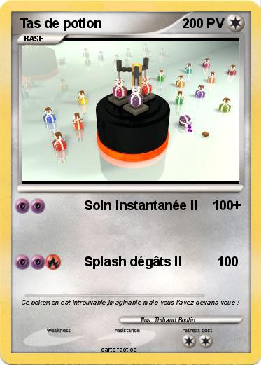 Pokemon Tas de potion
