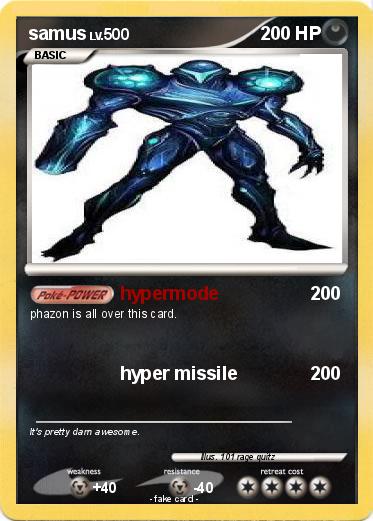 Pokemon samus