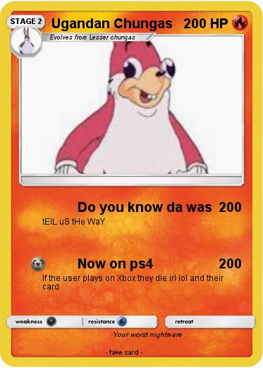 Pokemon Ugandan Chungas