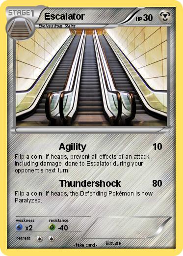 Pokemon Escalator