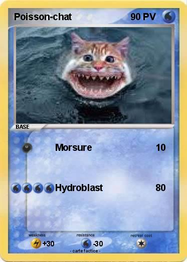 Pokemon Poisson-chat
