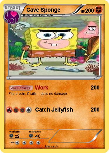 Pokemon Cave Sponge