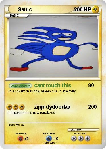 Pokemon Sanic