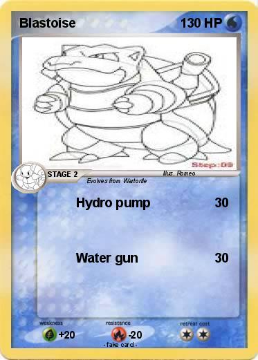 Pokemon Blastoise