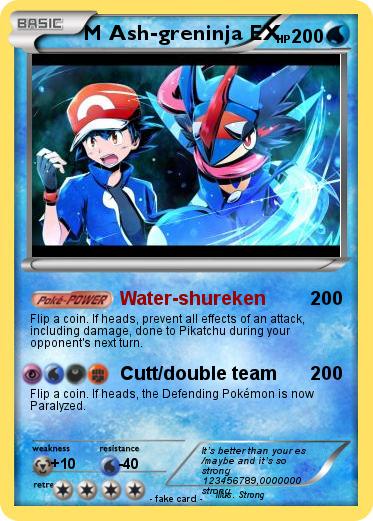 Pokemon M Ash-greninja EX