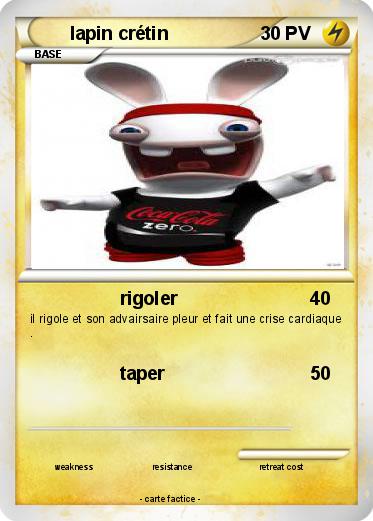 Pokemon lapin crétin
