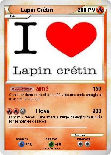 Pokemon Lapin Crétin