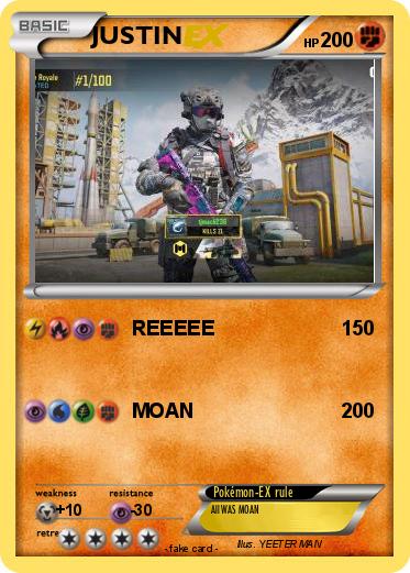 Pokemon JUSTIN
