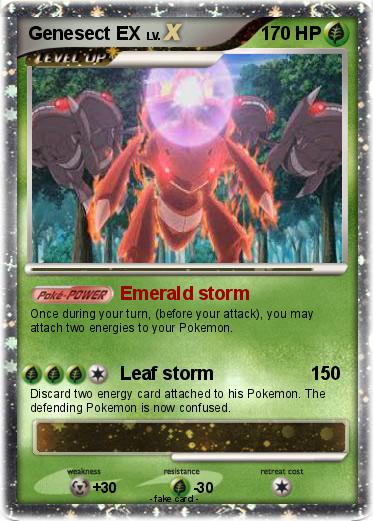 Pokemon Genesect EX