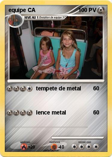 Pokemon equipe CA
