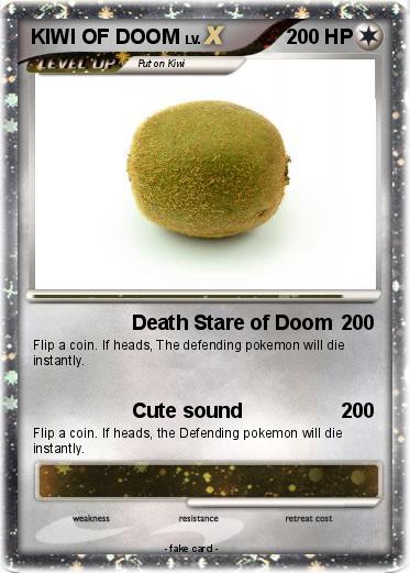 Pokemon KIWI OF DOOM