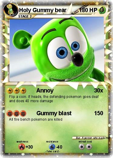 Pokemon Holy Gummy bear