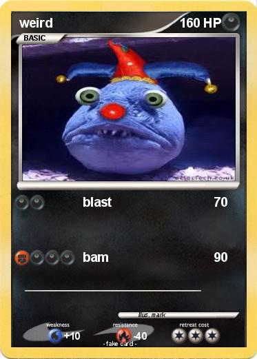 Pokemon weird