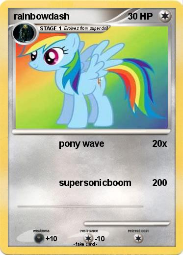 Pokemon rainbowdash