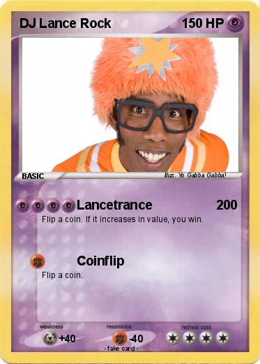 Pokemon DJ Lance Rock