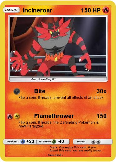 Pokemon Incineroar
