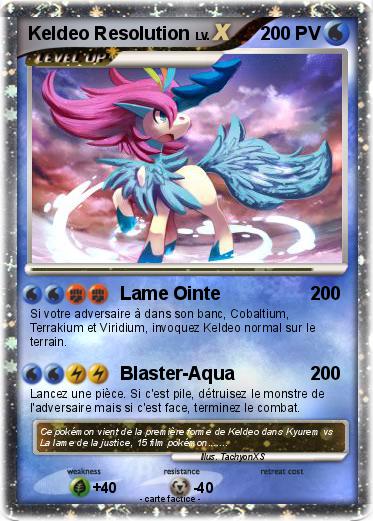 Pokemon Keldeo Resolution
