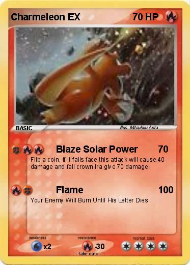 Pokemon Charmeleon EX
