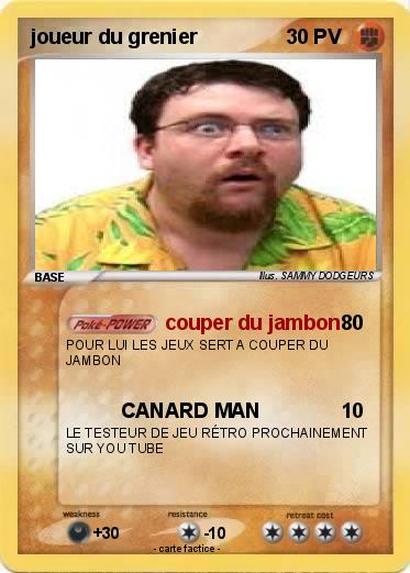 Pokemon joueur du grenier