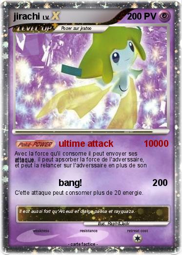 Pokemon jirachi