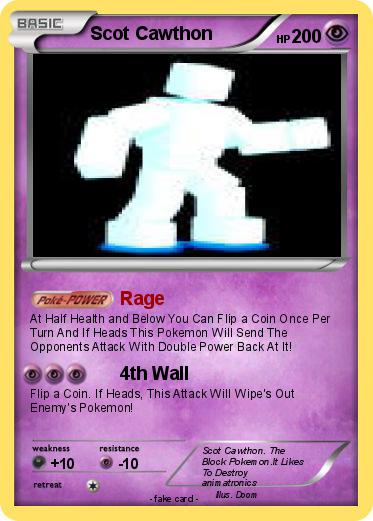 Pokemon Scot Cawthon