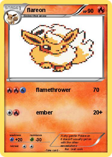 Pokemon flareon