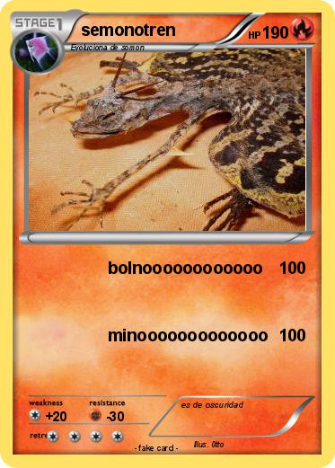 Pokemon semonotren