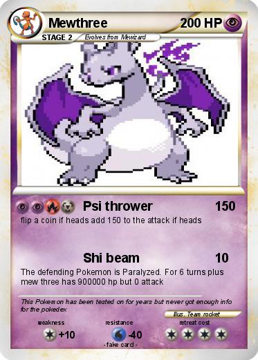 Pokemon Mewthree