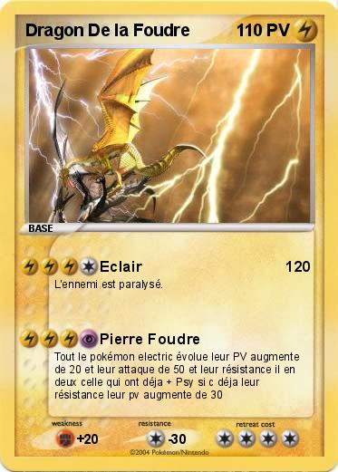 Pokemon Dragon De la Foudre