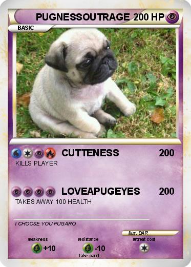 Pokemon PUGNESSOUTRAGE