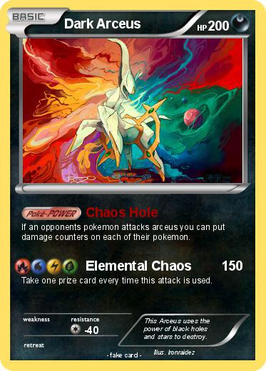 Pokemon Dark Arceus