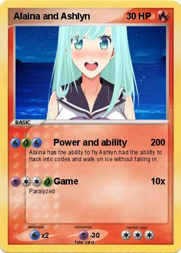 Pokemon Alaina and Ashlyn