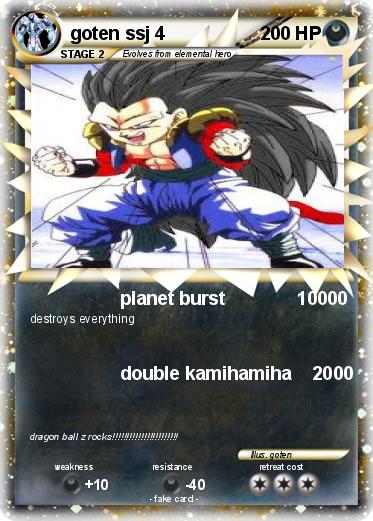 Pokemon goten ssj 4