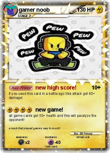 Pokemon gamer noob