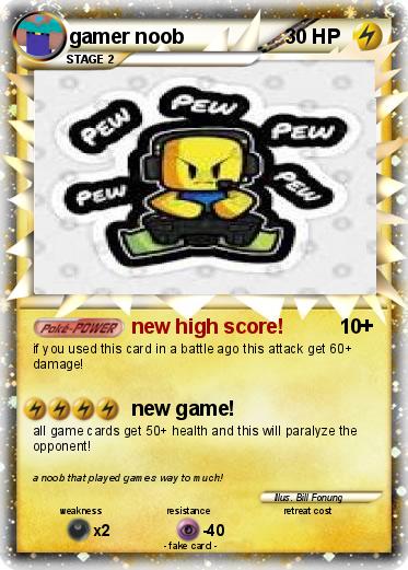 Pokemon gamer noob