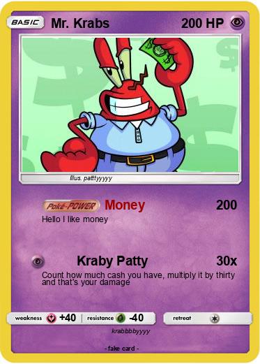 Pokemon Mr. Krabs