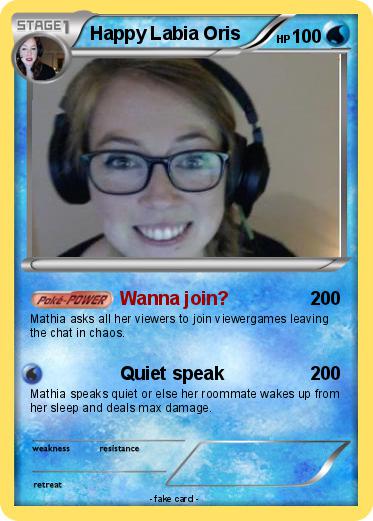 Pokemon Happy Labia Oris