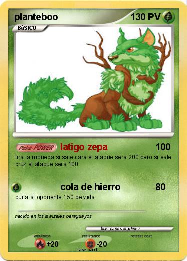 Pokemon planteboo