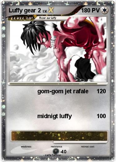 Pokemon Luffy gear 2