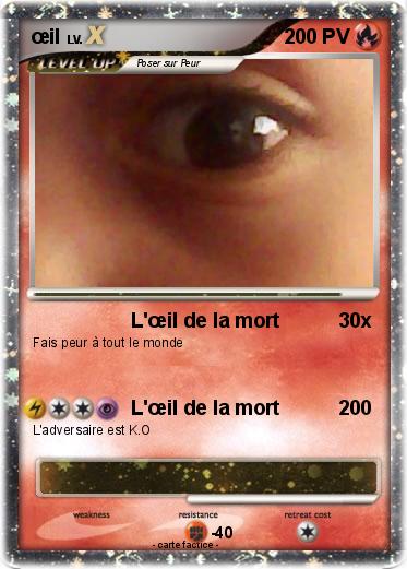 Pokemon œil