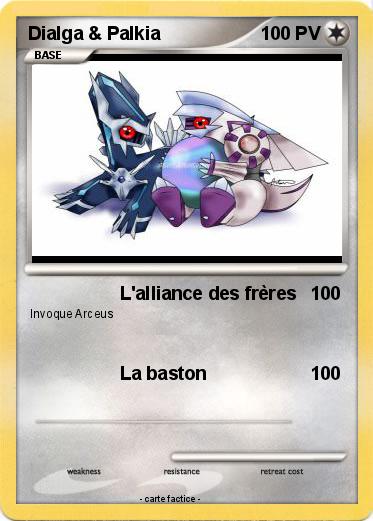 Pokemon Dialga & Palkia