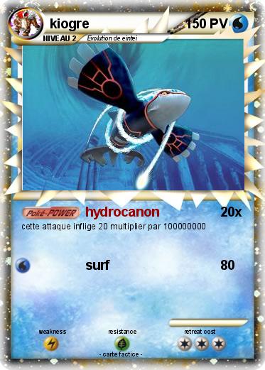 Pokemon kiogre