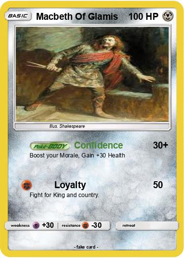 Pokemon Macbeth Of Glamis