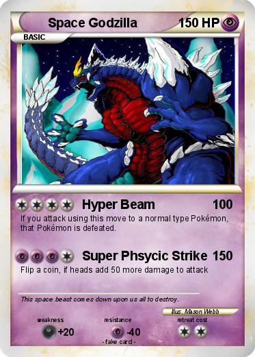 Pokemon Space Godzilla